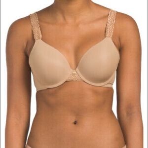 Natori Lace‎ Trim Body Suntan Double Bra